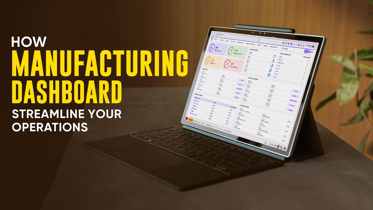 How manufacturing Dashboard Streamline your operations | Cloud-Based Jewelry Software