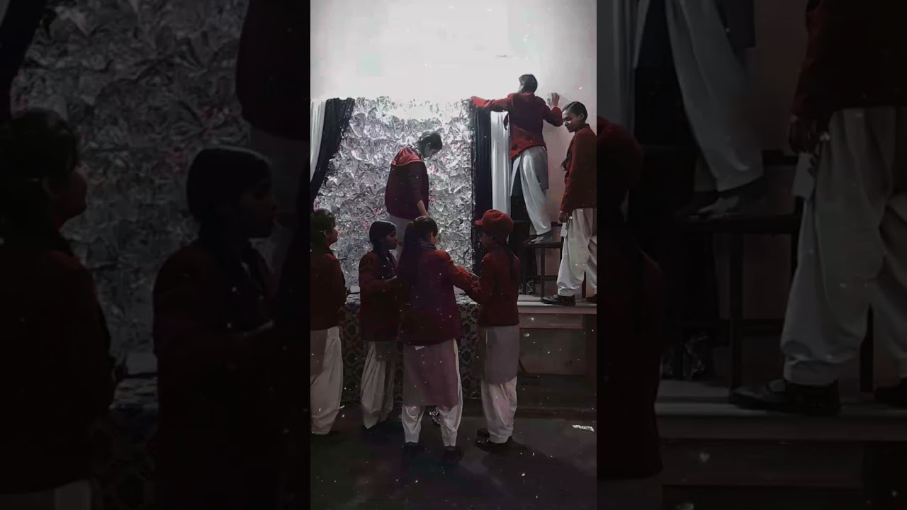 Preparation for 12th class farewell party 🥳 🎉 #farewell #party #decor #students #viral #shorts #yt