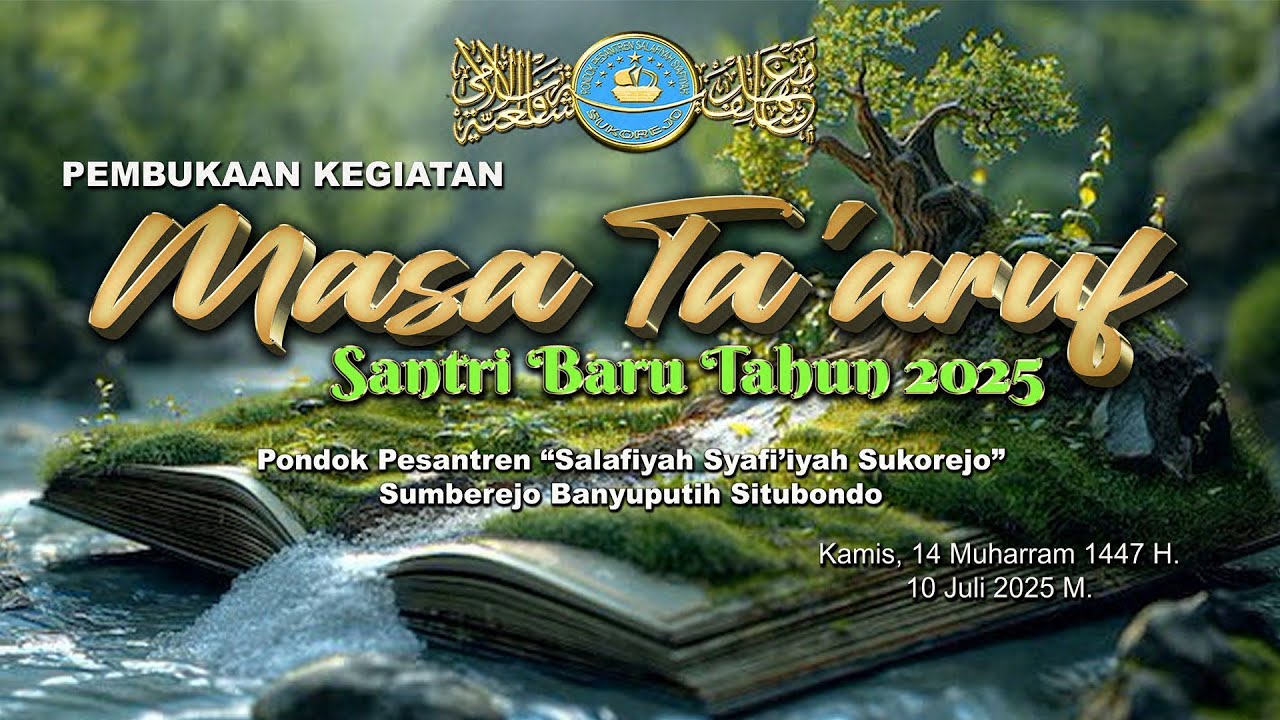 🔴 [ LIVE ] Pembukaan Kegiatan Masa Ta'aruf Santri Baru Tahun 2025 || S3tv