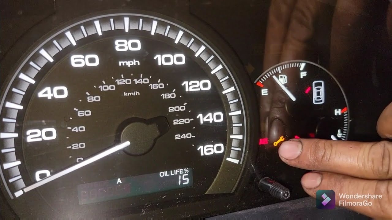 2007 honda accord reseteo de luz de aceite