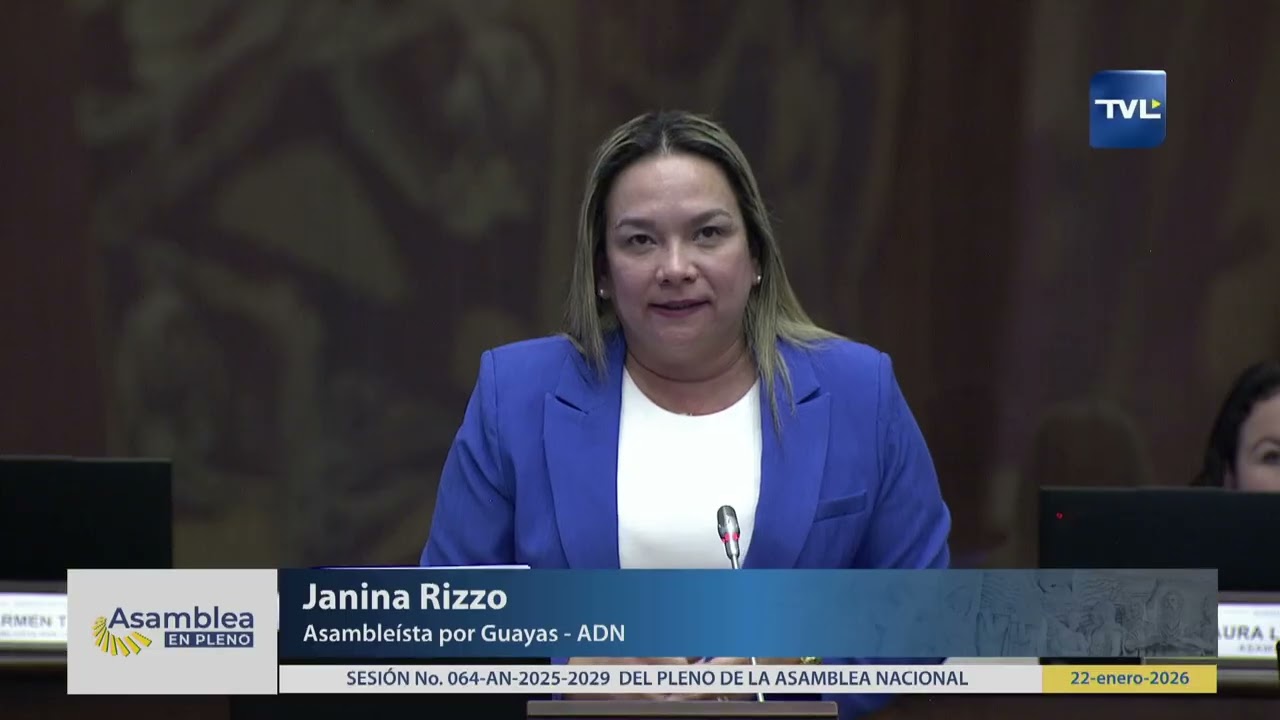 Asambleísta Janina Rizzo - Sesión 064