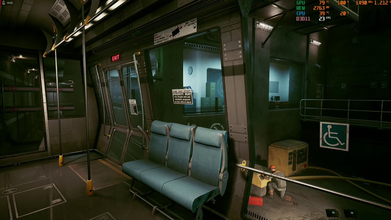 Project Lambda (Half Life Remake) Train ride benchmark i3 8100 RX 580