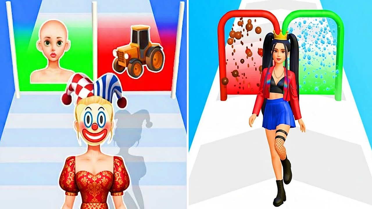 Build A Queen vs Diy Fashion Queen Max Level Unlocked SpeedRun Gameplay