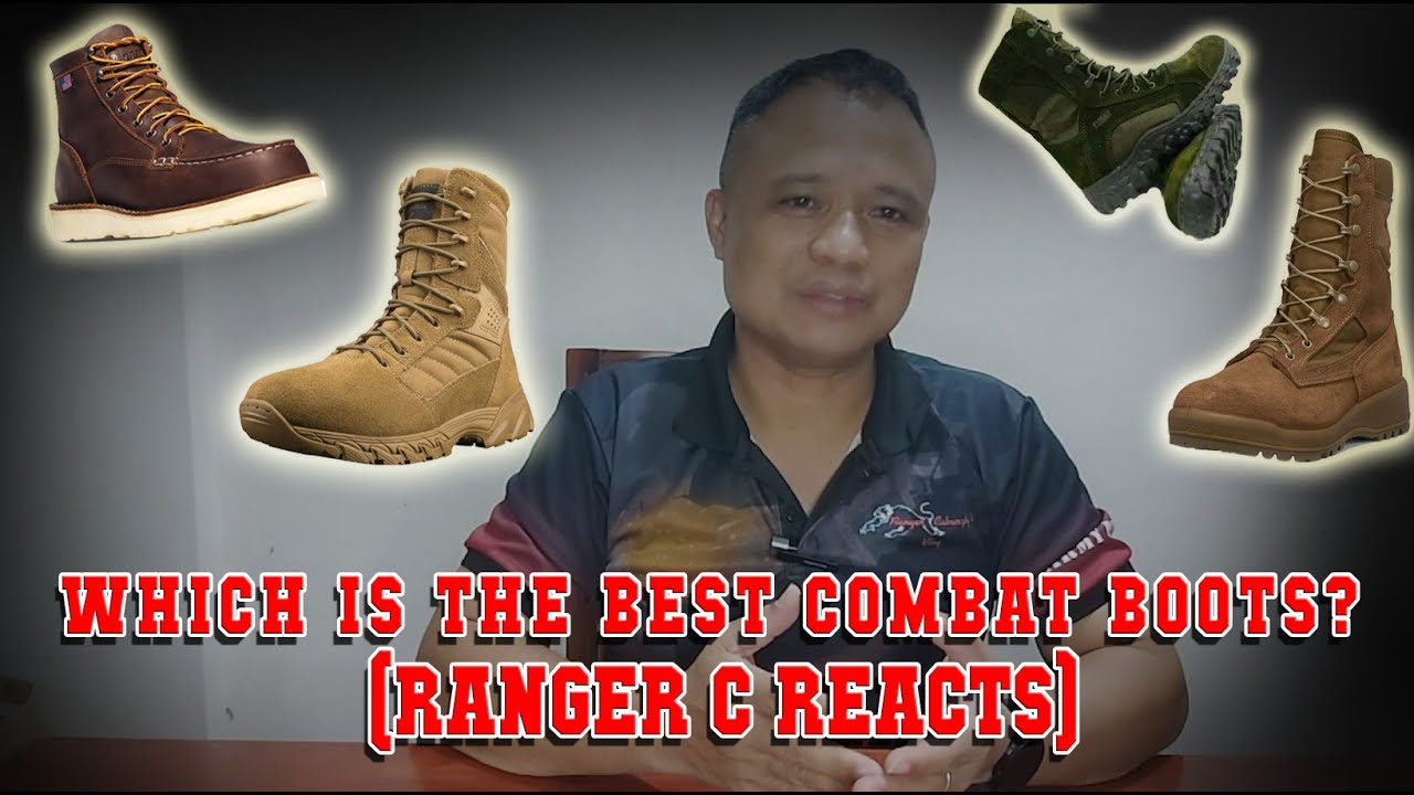 ALIN ANG BEST COMBAT BOOTS PARA SA TROPA?