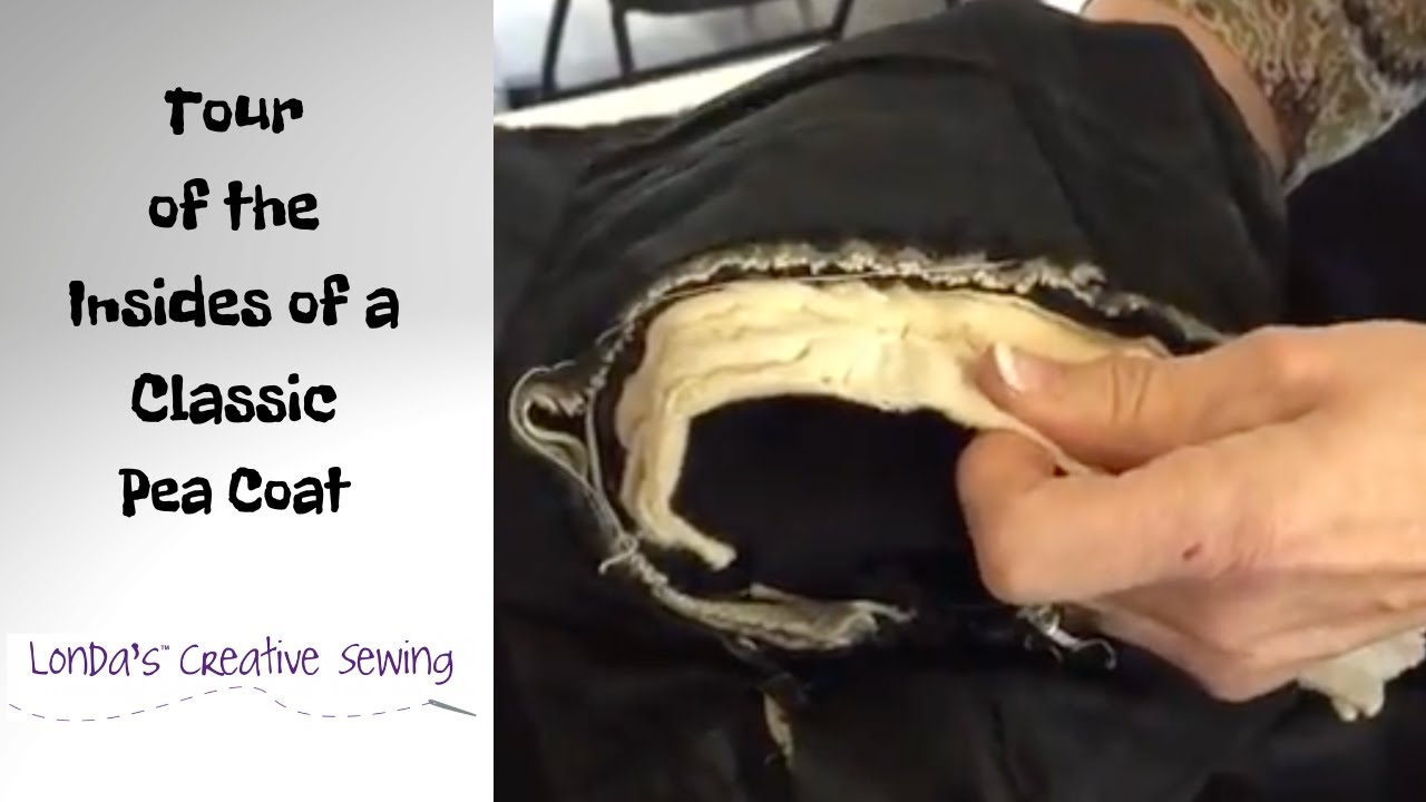 Tour the Insides of a Pea Coat Needing Mending and Learn History