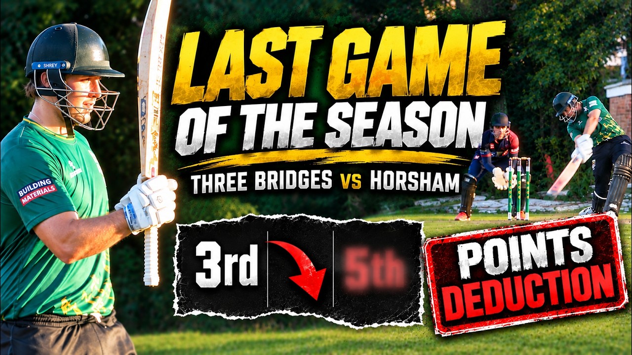 LAST GAME OF THE SEASON | TBCC vs Horsham | Cricket Highlights