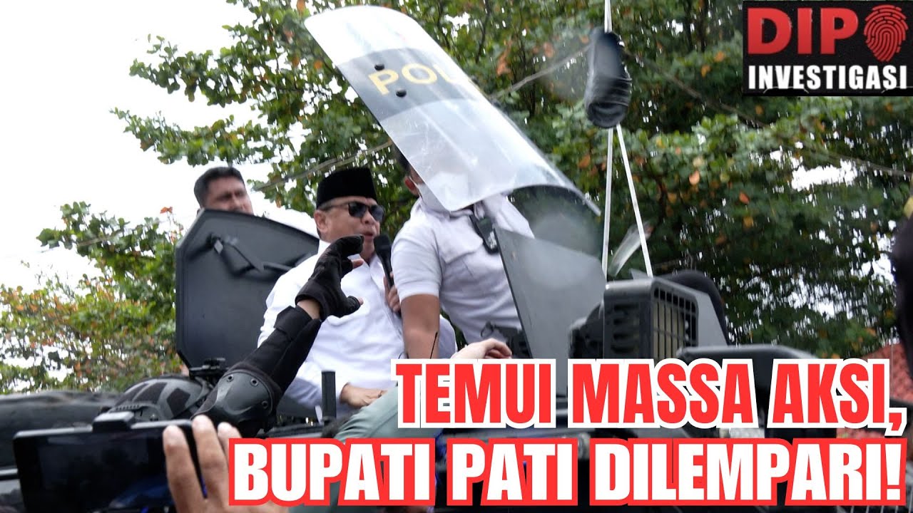 Permintaan Maaf Bupati Pati Karena Didesak Mundur I Dipo Investigasi