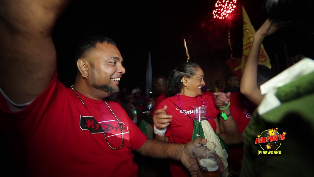 FYAH- Nishard M & Neval Chatelal Chutney Soca Monarch Finals 2019 Winner Firepower Fireworks