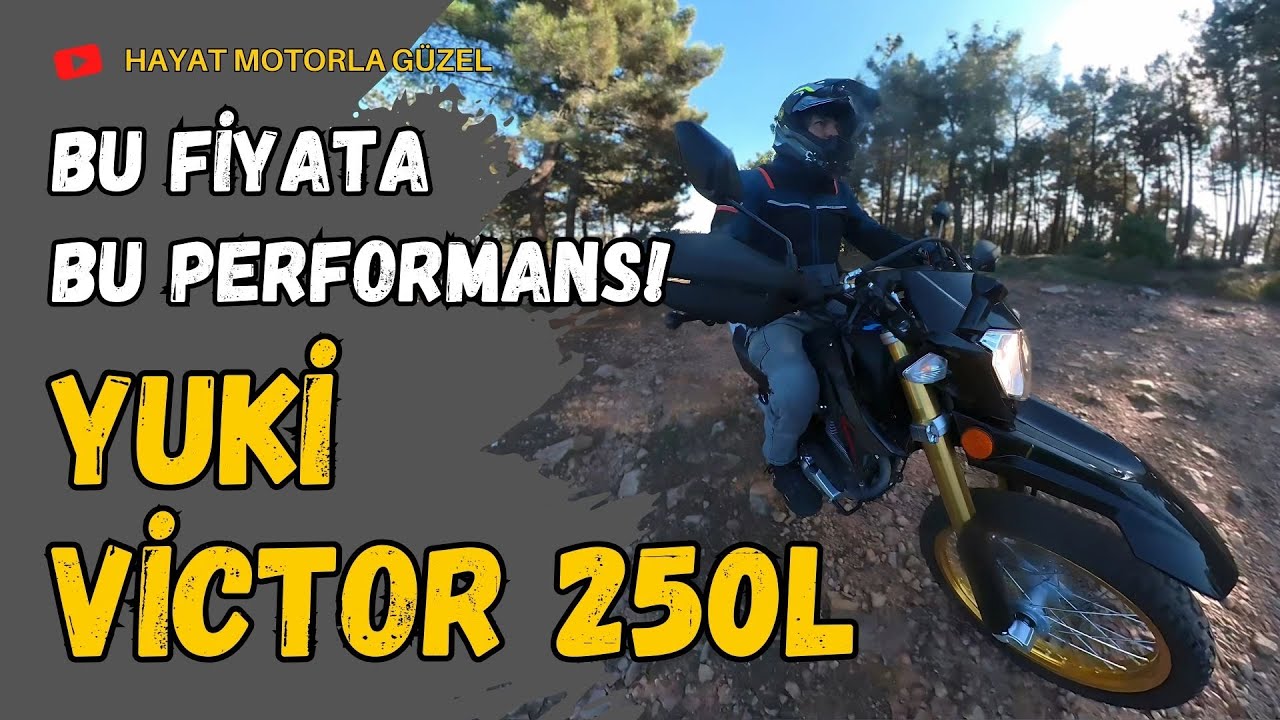 Yuki Victor 250L İnceleme | Bu Fiyata Bu Performans Şaşırttı | Hayat Motorla Güzel