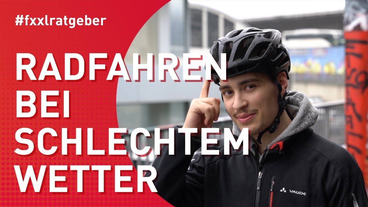 Fahrrad fahren bei schlechtem Wetter - Tipps bei Regen und Kälte