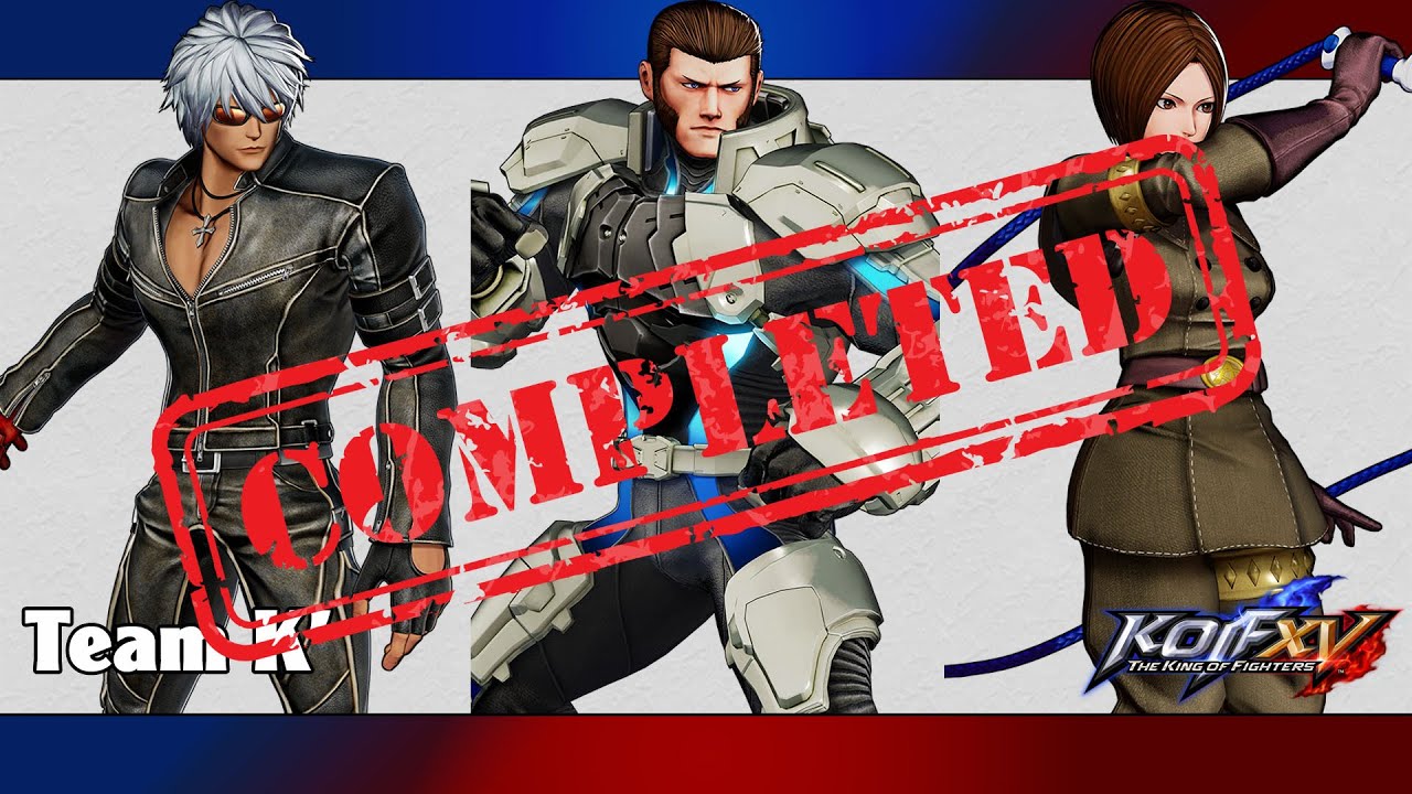 KoF XV: K', Maxima, Whip combo video (FINAL VERSION)
