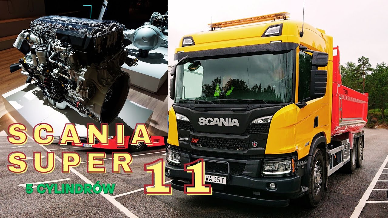 #Premiera nowy silnik Scania Super 11. Sportowy rozrząd w ciężarówce?