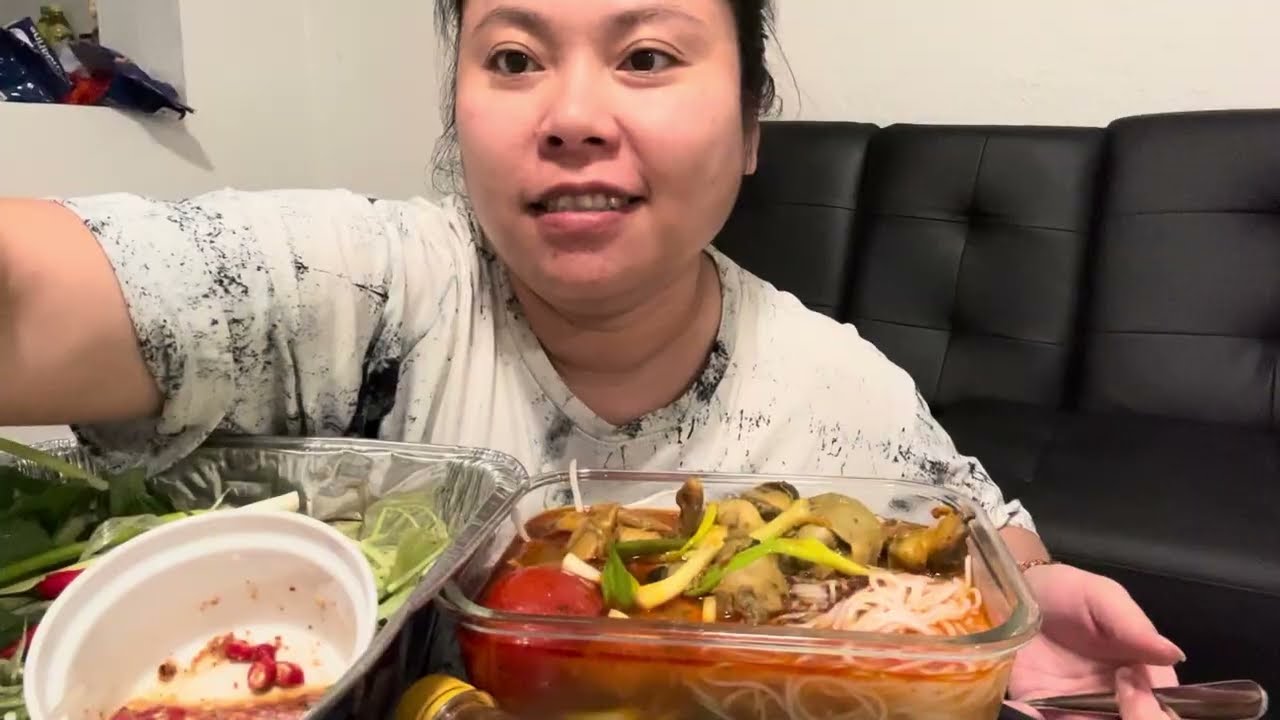 Món ruột xa quê nhà BÚN RIÊU ỐC size cồ là chân ái !!! #vietnamese #nguoivietusa #food