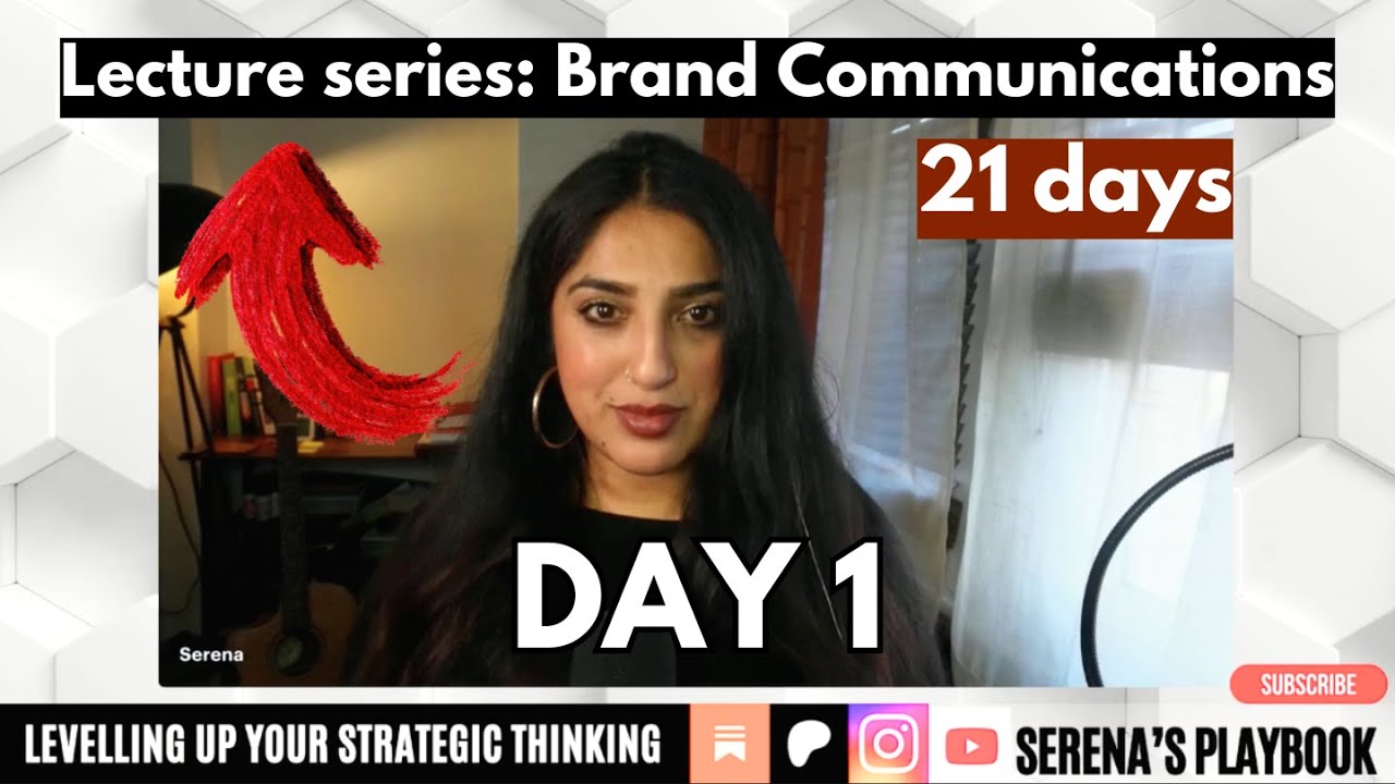 Day 1 of 21: Your North Star. Lecture series on brand comms
