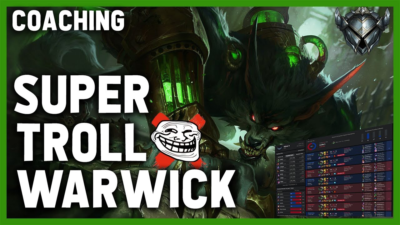 COACHING A SUPER TROLL WARWICK