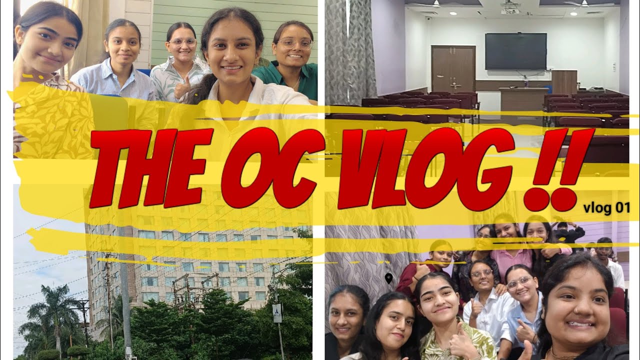 The OC Vlog 🫶 | ICAI Indore | CA Student | CA Inter | Random vlog