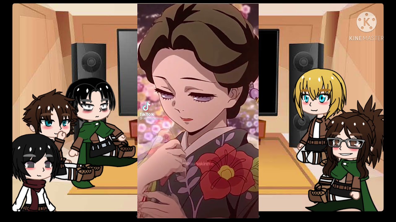 AOT React To F!Y/N as Tamayo | AOT X KNY | idkwhattoput