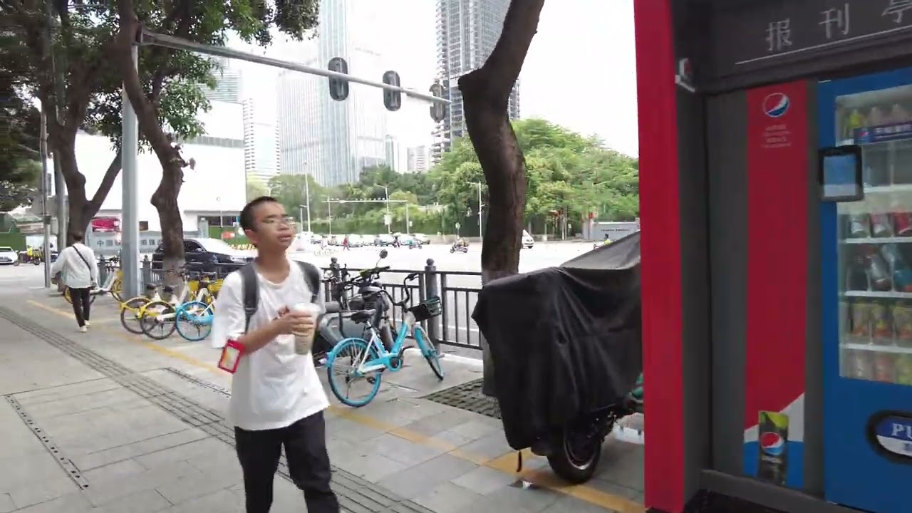 Walk Guangzhou 广州东站附近 林和中路 林和东路