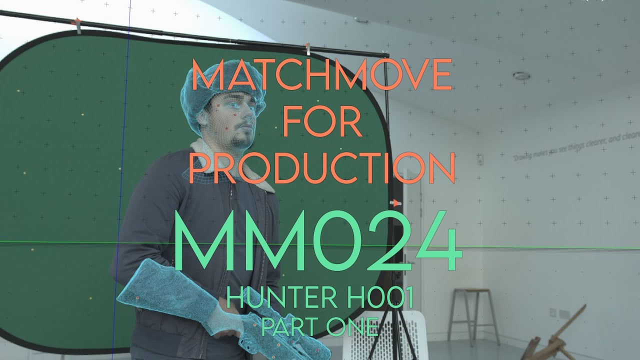 3DEqualizer - Camera and Object tracking - Hunter H001 - MM024 - Part 1