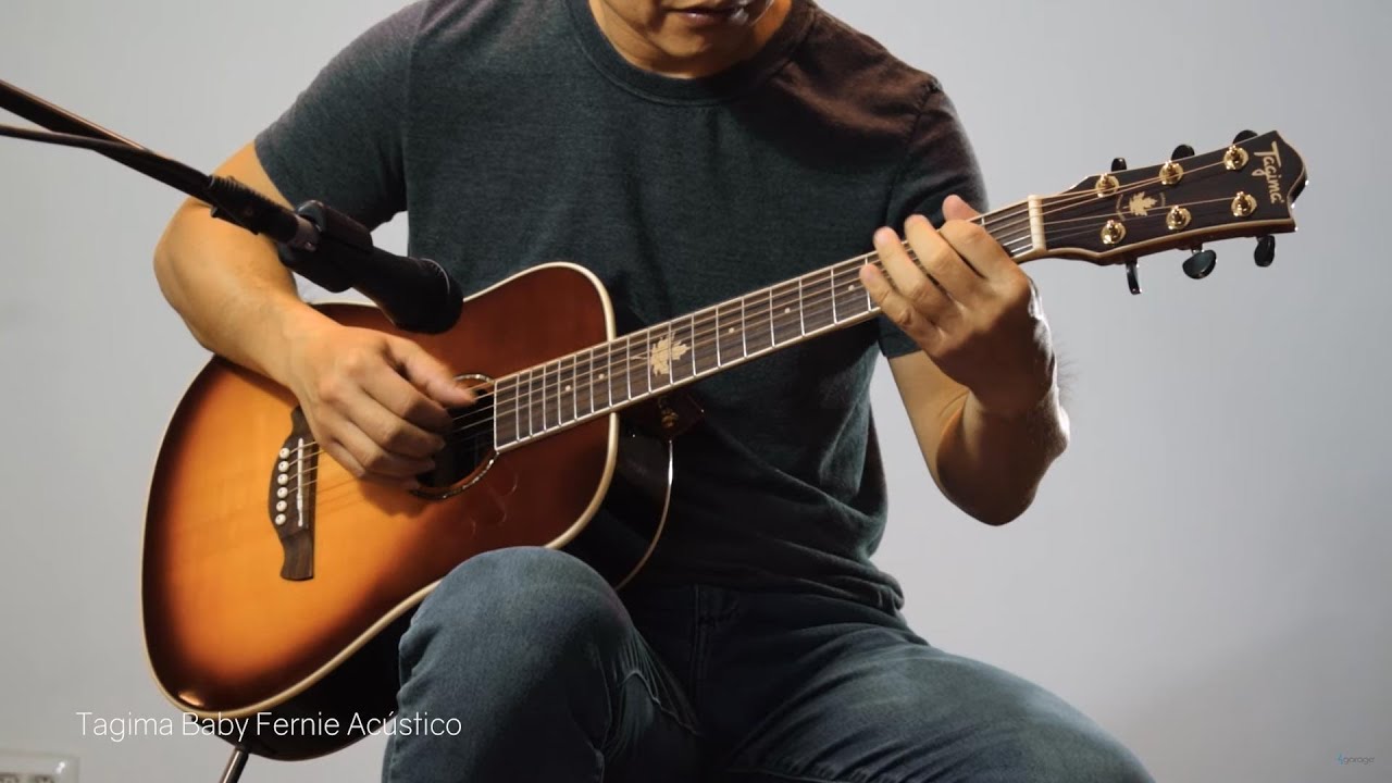 4Garage - Violões de Aço Tagima Baby Walnut 5 e Fernie