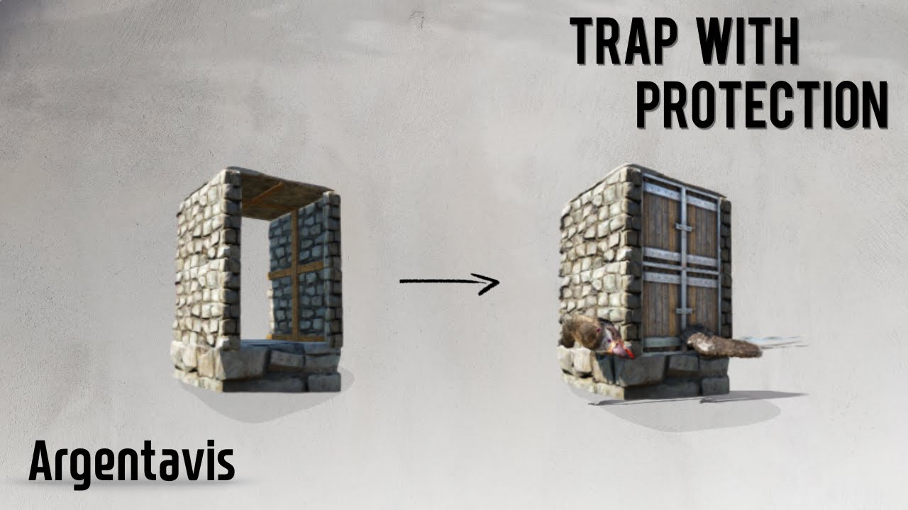 Argentavis Trap (How to tame an Argentavis) Ark Survival Evolved