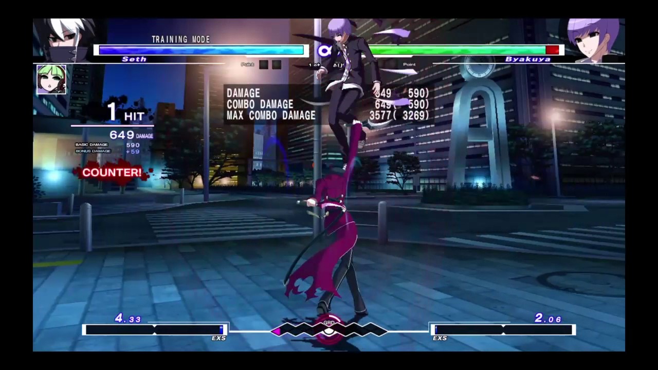 Under Night In Birth Exe Latest Seth Combos