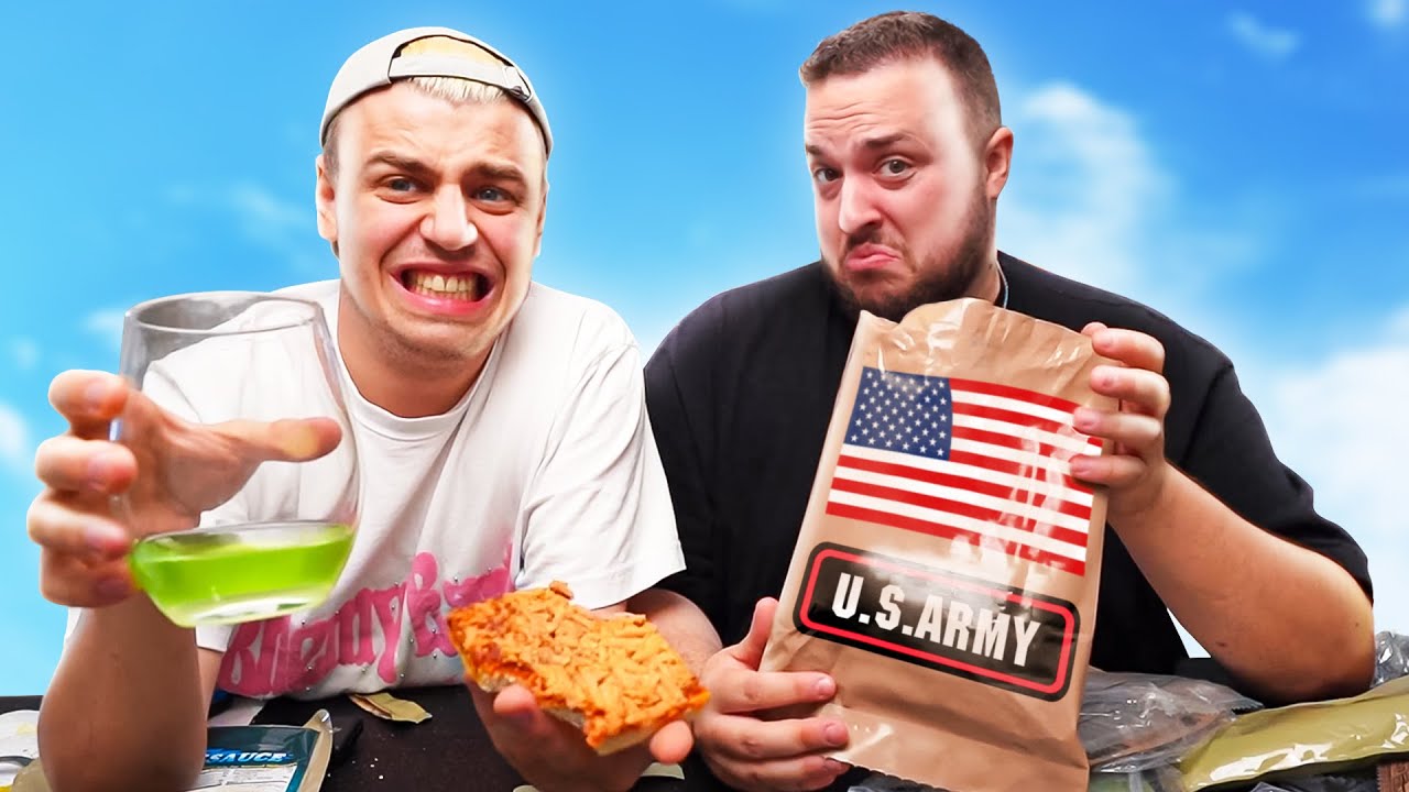 Wir testen amerikanische Militärnahrung 🇺🇸