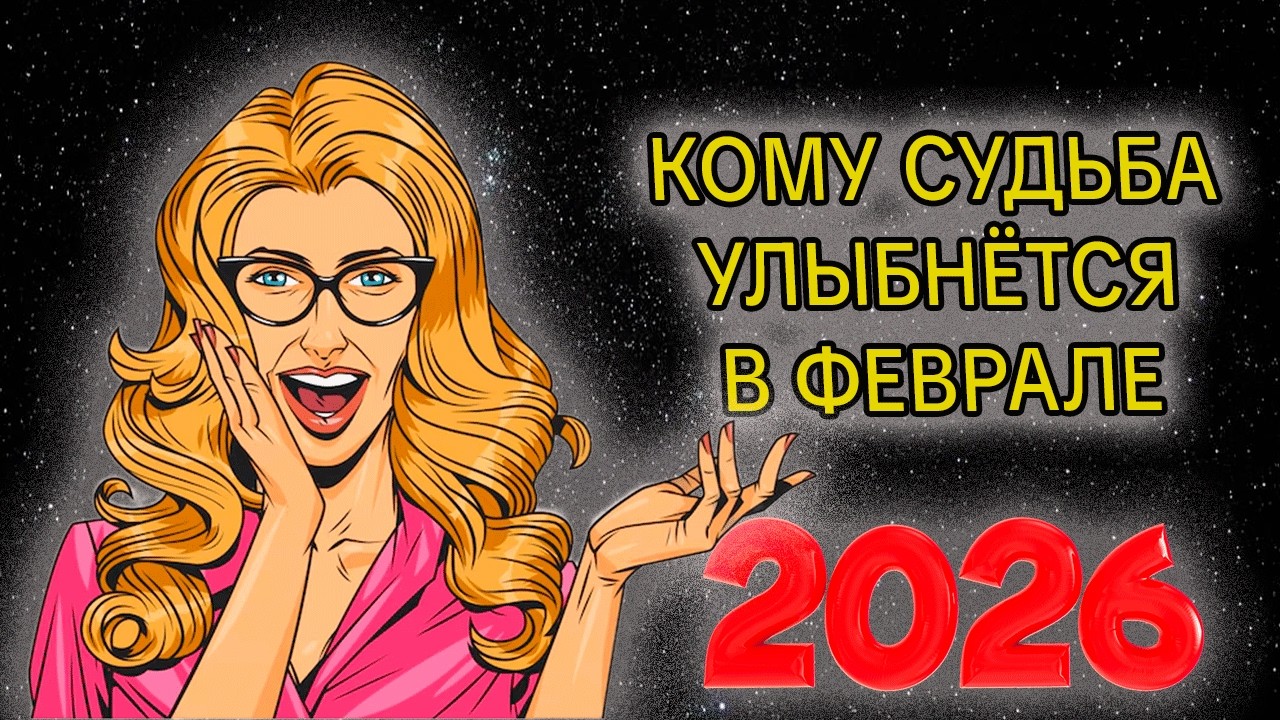 КОМУ СУДЬБА УЛЫБНЁТСЯ В ФЕВРАЛЕ 2026 ГОДА