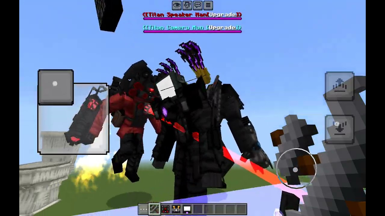 Skibidi toilet mincraft mod