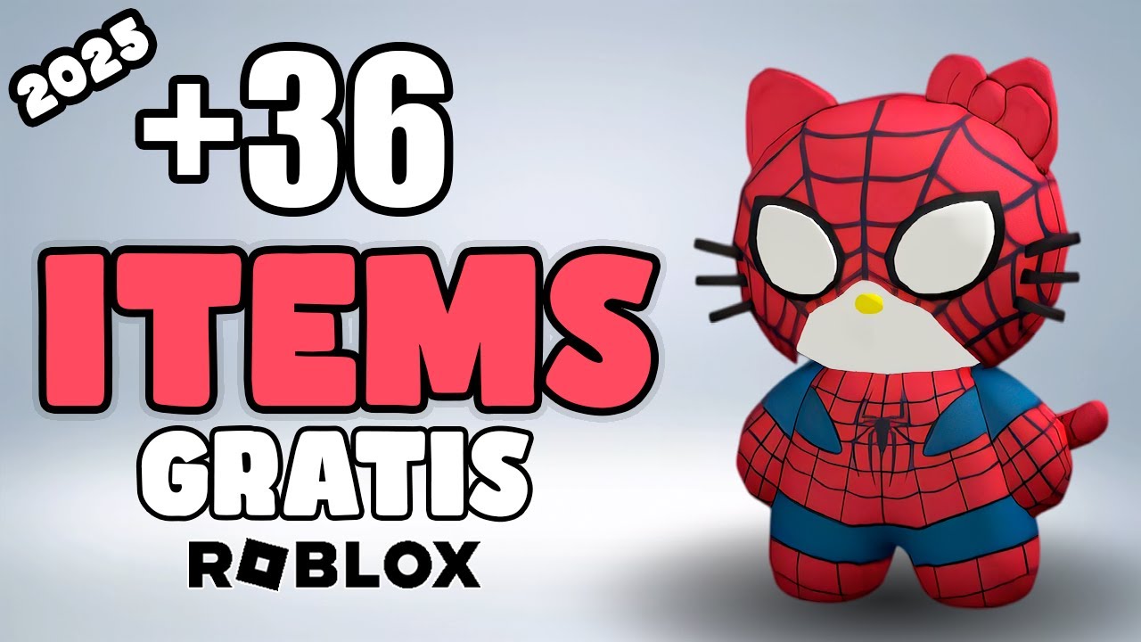 CONSIGUE +36 ITEMS GRATIS EN ROBLOX 2025 😱 (IT REALLY WORKS)🤩