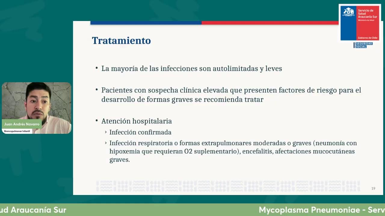 Mycoplasma Pneumoniae - Dr Navarro