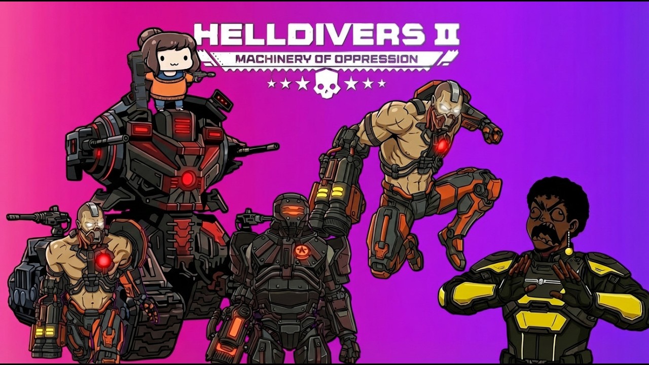 Helldivers 2: Dropping Democracy On These Clankers(Machinery Of Oppression Update)