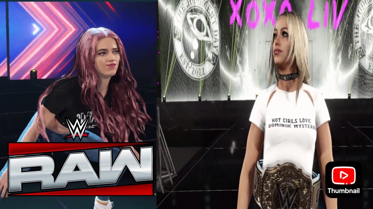 WWE 2K25 - JESSIE MORGAN AND LIV MORGAN STATMENT|RAW