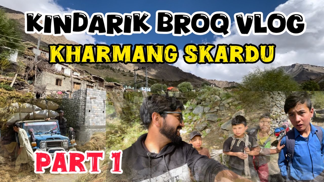 Trip to Kindarik Broq Vlog Part 1 Rasty Bht Mushkil thay 🥵 School k bachu sy Gupshup@rajabbutt94