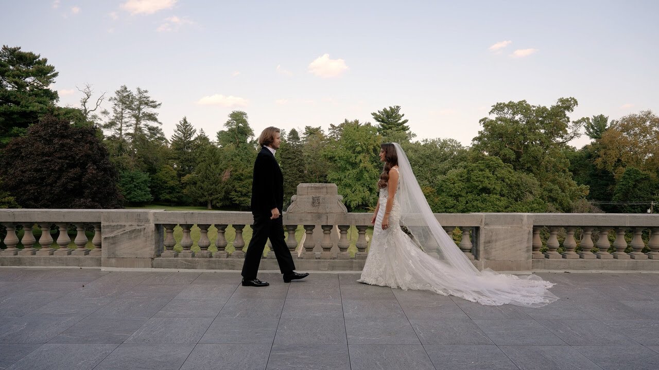 A Philadelphia Wedding | Jessica & Alexander's Estate Ceremony, String Trio & Timeless Reception