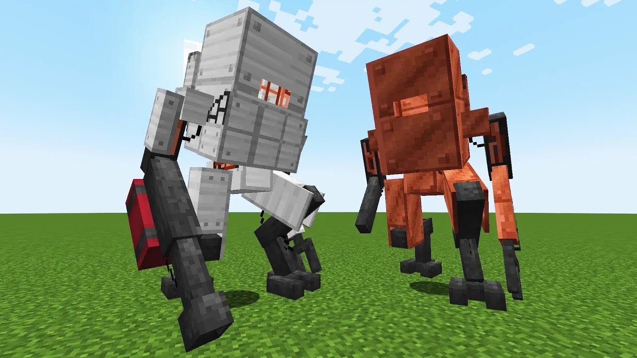 Steam and Pressure MECH MOD in Minecraft