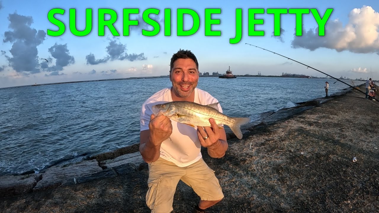 Rare Catch @ Surfside Jetty! plus Fat Trout & Oh yeah Twisters!  (Freeport, TX June24') West of Galv