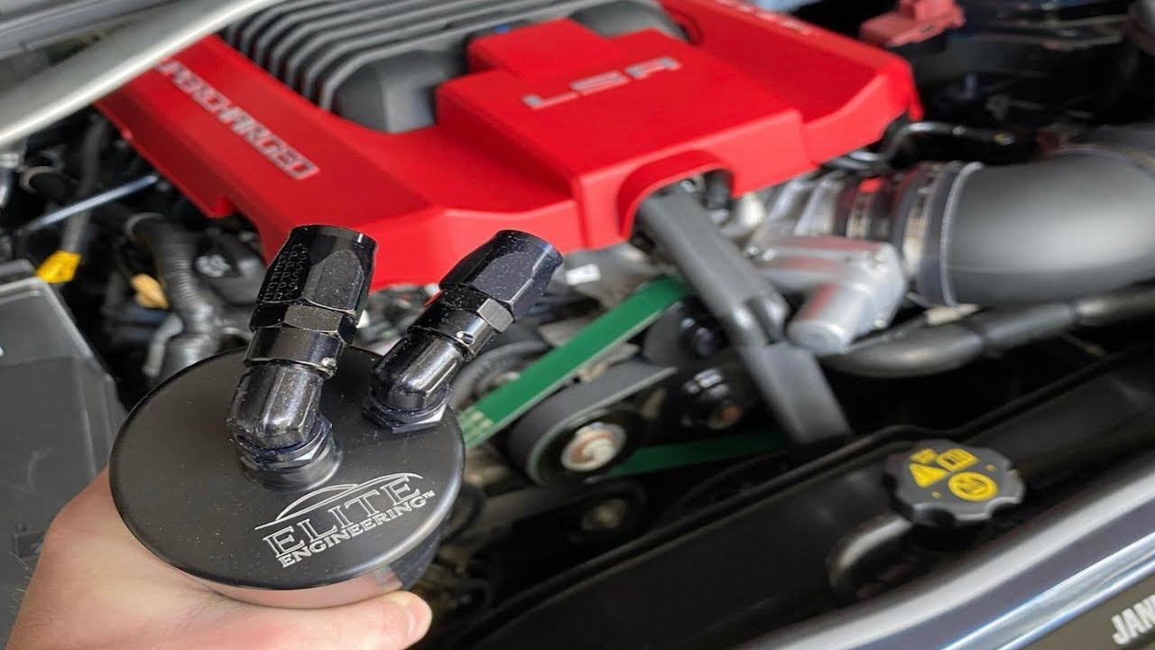 Elite Engineering E2 Catch Can Install on a 2013 Chevy Camaro ZL1