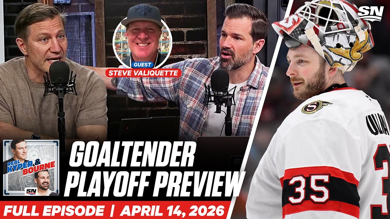 Top Goalies Entering The Stanley Cup Playoffs | Real Kyper & Bourne