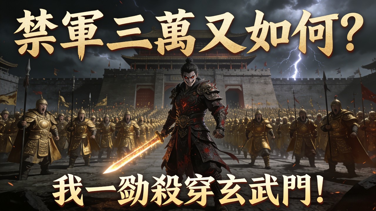 【完整版】❤️800殘兵對陣3萬禁軍！我為大唐打下江山卻遭太子逼殺，怒掀玄武門弒兄逼父！#短劇