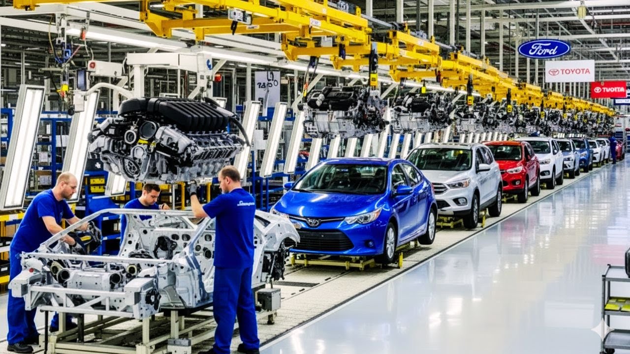 Inside the Car Factory: How Cars Are Made in Minutes