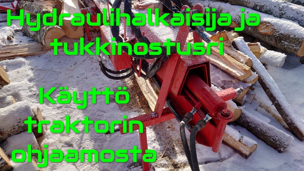 Hydraulihalkojan edelleenkehitys