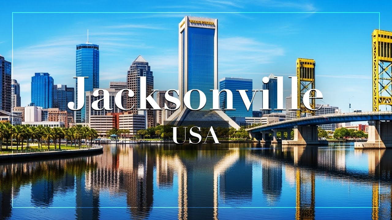 Walking in Jacksonville, USA 🇺🇸 | Relaxing 4K City Walk Along the River