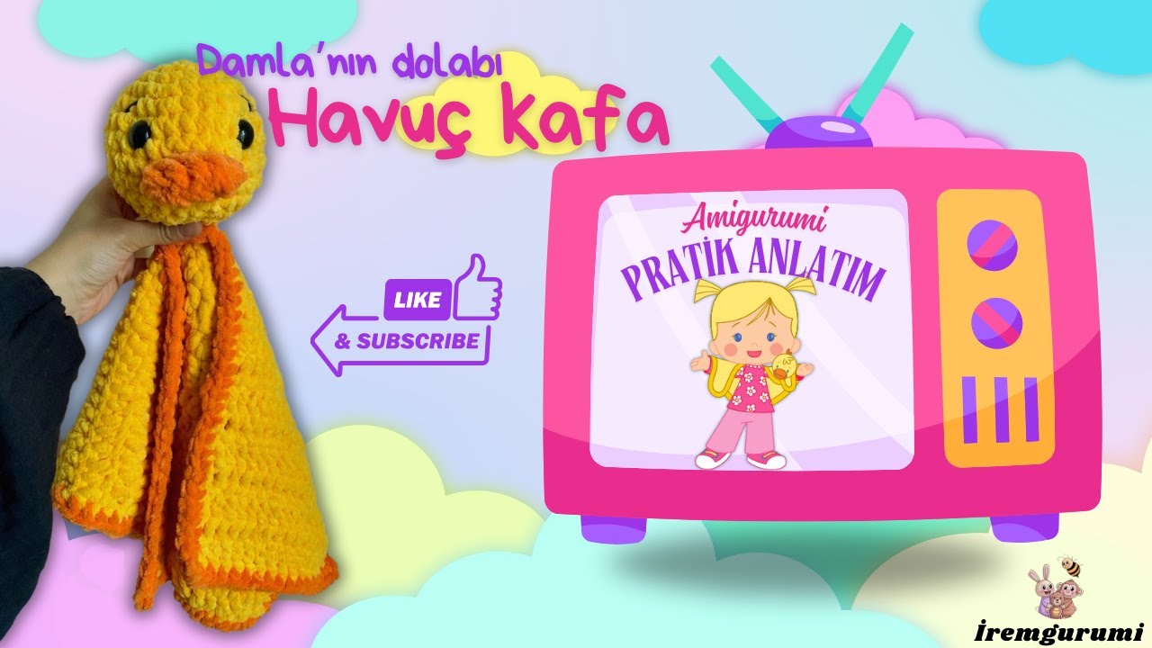 Amigurumi Damla'nın Dolabı Havu&ccedil; Kafa Tarifi