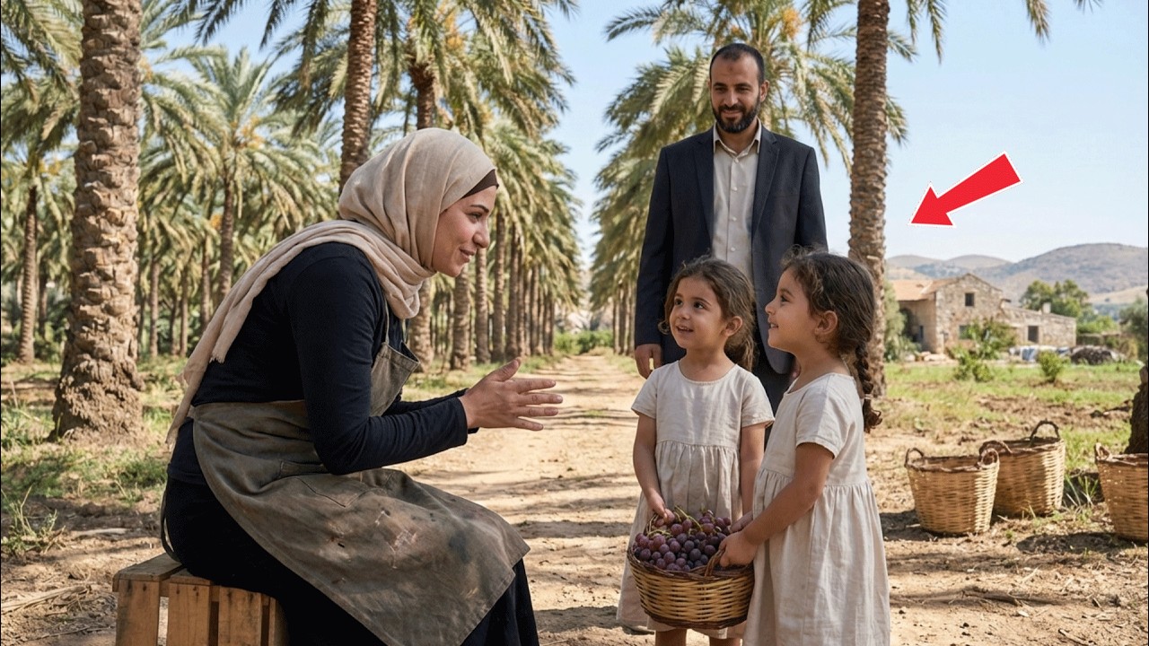 بنات رجل الأعمال الأرمل لم يخرجن منذ 3 سنوات… حتى أخذتهن الموظفة إلى الكرم ⚡