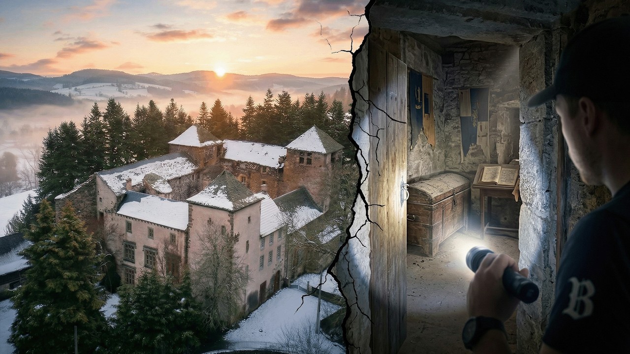 Found a Hidden Chamber in a Fully Intact 13th-Century Abandoned Castle