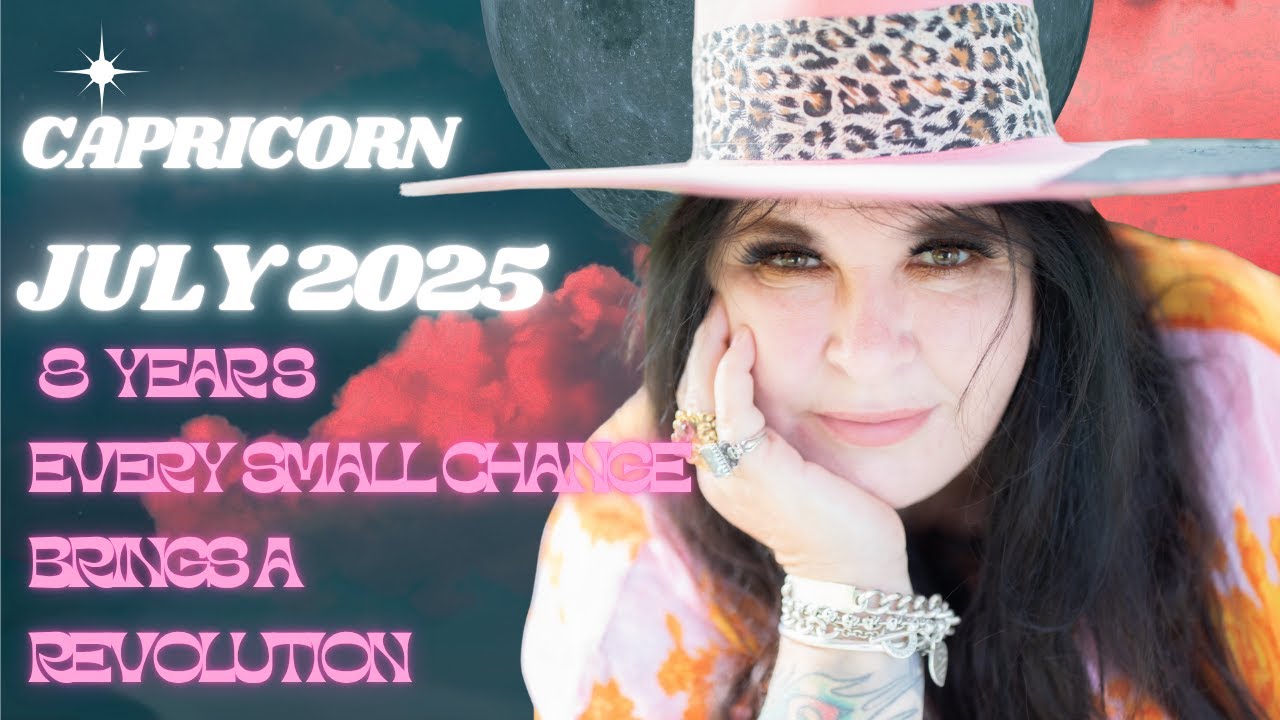 Capricorn  July Horoscope 2025 Genius moves create wild shifts
