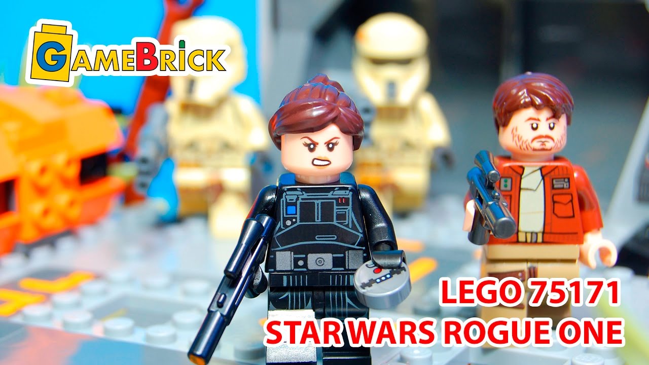 Новинка 2017 ИЗГОЙ ОДИН БИТВА НА СКАРИФЕ ЛЕГО 75171 ОБЗОР LEGO Star Wars [музей GameBrick]