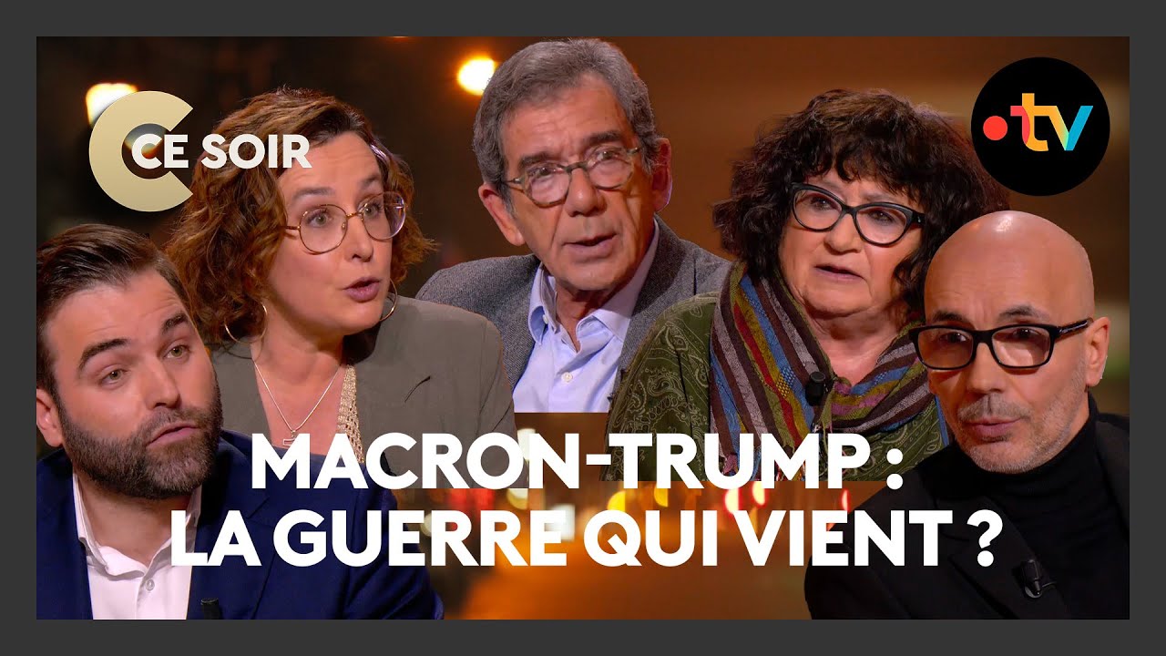 TRUMP vs MACRON : La guerre est-elle  déclarée ? - C Ce Soir du 20 janvier 2026