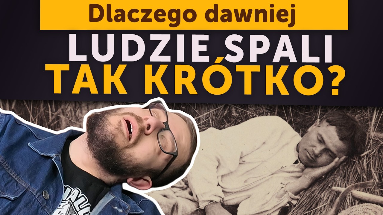 Tysiąc lat niewyspania? Dlaczego dawniej ludzie spali TAK KRÓTKO (Kamil Janicki o historii)